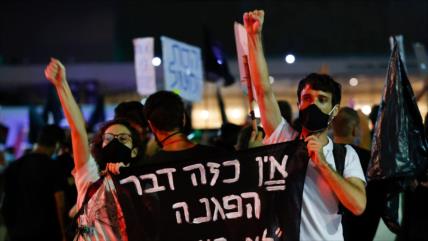 Atacan a manifestantes en nueva protesta contra Netanyahu