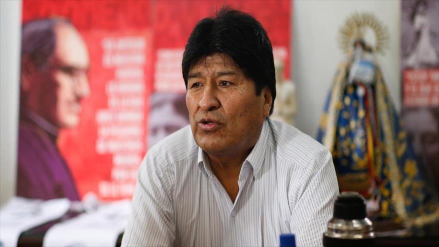 El expresidente de Bolivia Evo Morales.