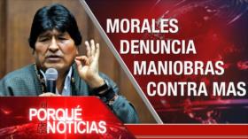 El Porqué de las Noticias: Bolivia rumbo a elecciones. Desapariciones en México. Crisis en EEUU