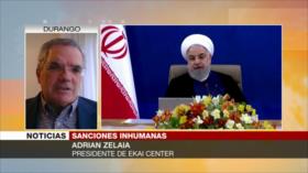 Zelaia: Sanciones contra Irán ahondan desprestigio mundial de EEUU