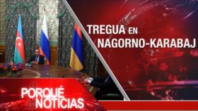 El Porqué de las Noticias: Sanciones contra Irán. Conflicto Azerbaiyán-Armenia. AMLO critica “autoritarismo” de gobiernos anteriores