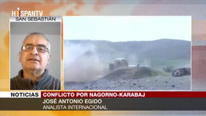 Conflicto en Nagorno Karabaj solo beneficia a la OTAN y a Israel 