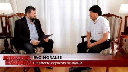 Evo Morales concede una entrevista exclusiva a HispanTV