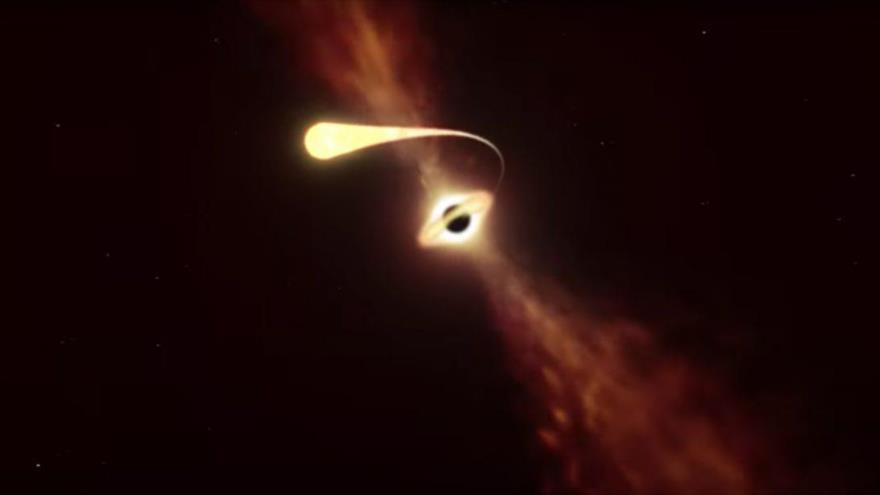 Vídeo: Un agujero negro supermasivo devora una estrella