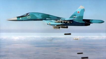 Aviación rusa elimina a 30 terroristas en Idlib