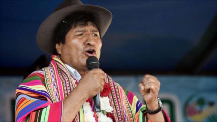 Morales: EEUU quiere dominar Bolivia para robar recursos de indios