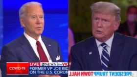 Sin debate, Trump y Biden se enfrentan en distintos canales de TV