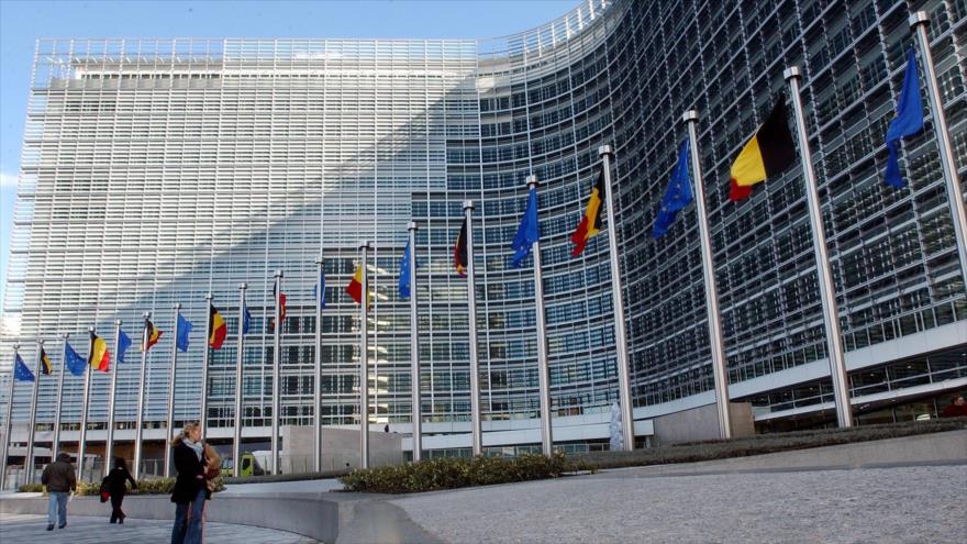 La sede del Consejo Europeo (CE), en Bruselas, capital política de la Unión Europea (UE).
