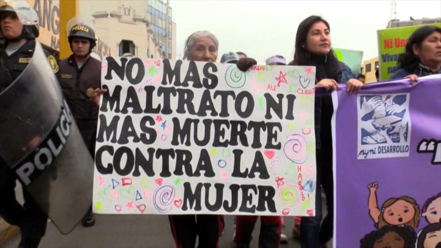 Perú registra 100 feminicidios en lo que va del año