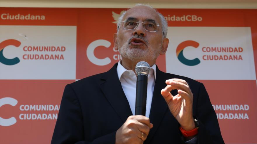 Principal rival de Arce reconoce su victoria “contundente”