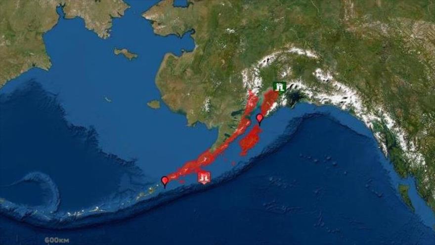Emiten alerta de tsunami en Alaska tras un terremoto en Pacífico