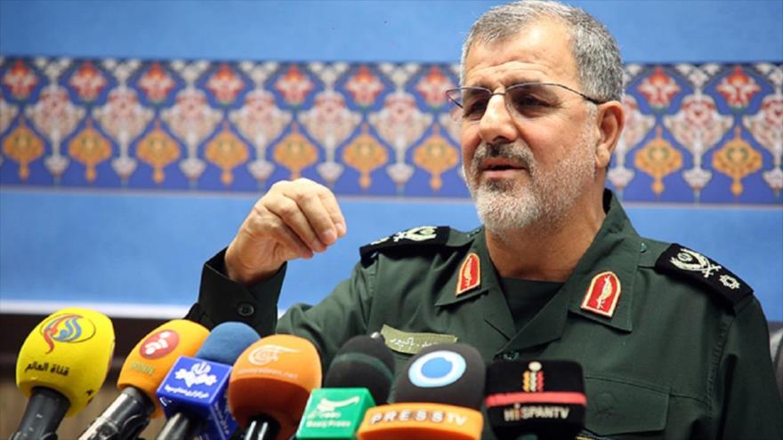 El comandante de la Fuerza Terrestre del Cuerpo de Guardianes de la Revolución Islámica (CGRI) de Irán, el general de brigada Mohamad Pakpur.