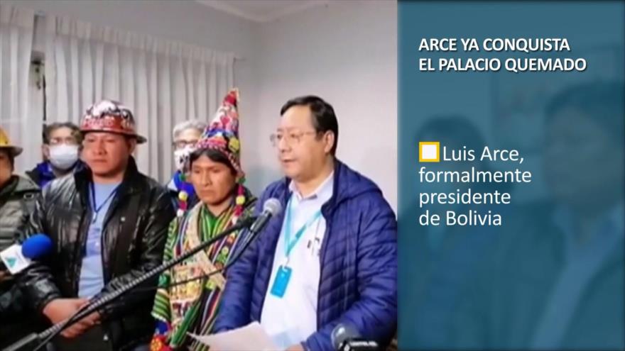 PoliMedios: Arce ya conquista el Palacio Quemado