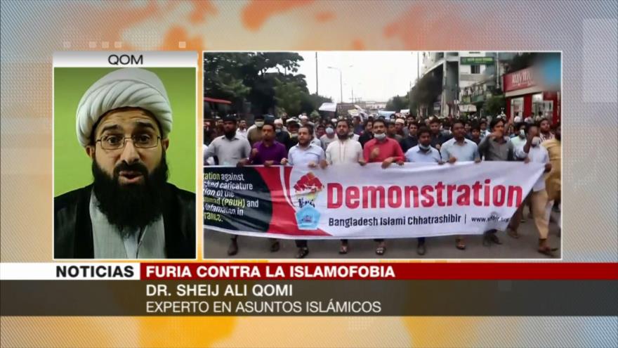 Qomi: Macron provoca división religiosa para tapar sus fracasos | HISPANTV