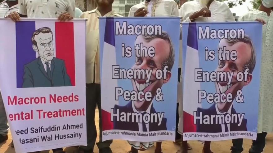 Sanciones contra Irán. Protesta contra Macron. Justicia de Bolivia - Boletín: 01:30 - 27/10/2020