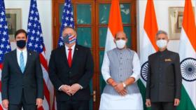 India y EEUU refuerzan su acuerdo militar para contener a China 