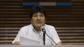 Morales denuncia petición de “auxilio militar” por la derecha