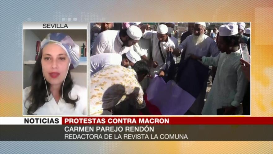 “Macron busca crear división en Francia con su actitud islamófoba”