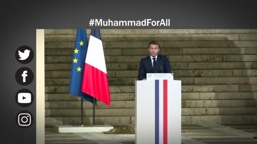 Etiquetaje: Macron recibe fuertes críticas por su islamofobia