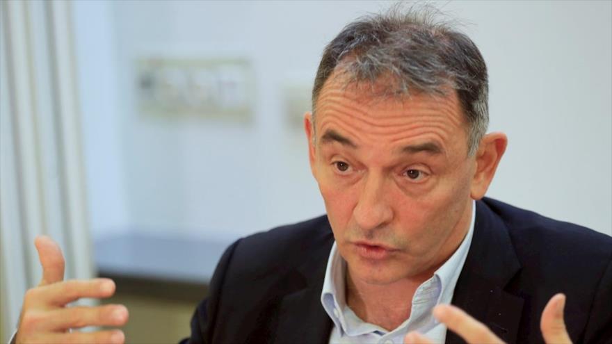 Enrique Santiago, diputado del partiodo español Unidas Podemos, en una entrevista con EFE, 1 de noviembre de 2020.