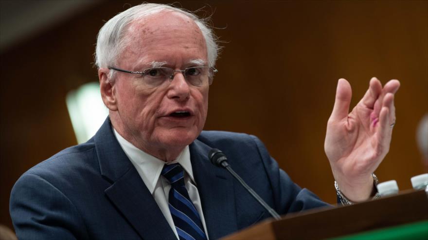 James Jeffrey, enviado especial de EE.UU. para Siria, en Washington D.C., 23 de octubre de 2019. (Foto: AFP)