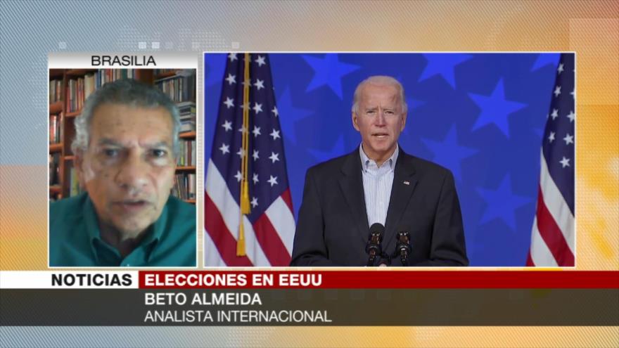 Almeida: Sistema electoral de EE.UU. no es democrático sino dictatorial 