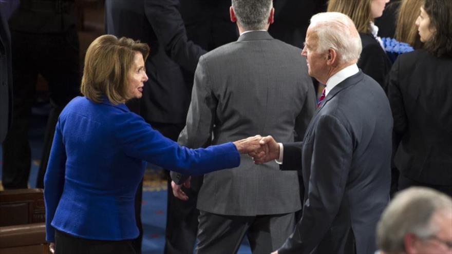 Líder demócrata Nancy Pelosi llama a Biden “presidente electo” | HISPANTV