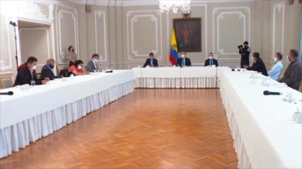 Los exguerrilleros de las FARC se reúnen con Iván Duque en Colombia
