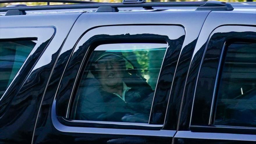 El presidente de EE.UU., Donald Trump, llega a la Casa Blanca, en Washington, 7 de noviembre de 2020. (Foto: AFP)