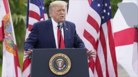 Trump carga contra medios por anunciar al nuevo presidente de EEUU