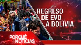 El Porqué de las Noticias: Postura de Irán. Conflicto sirio. Retorno de Morales a Bolivia