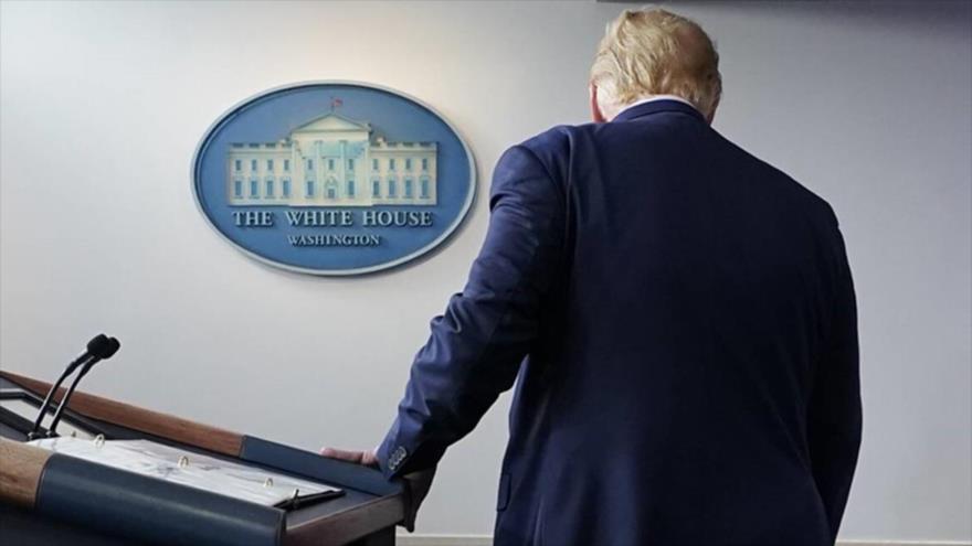 Trump se retira del ojo público en la lucha postelectoral | HISPANTV