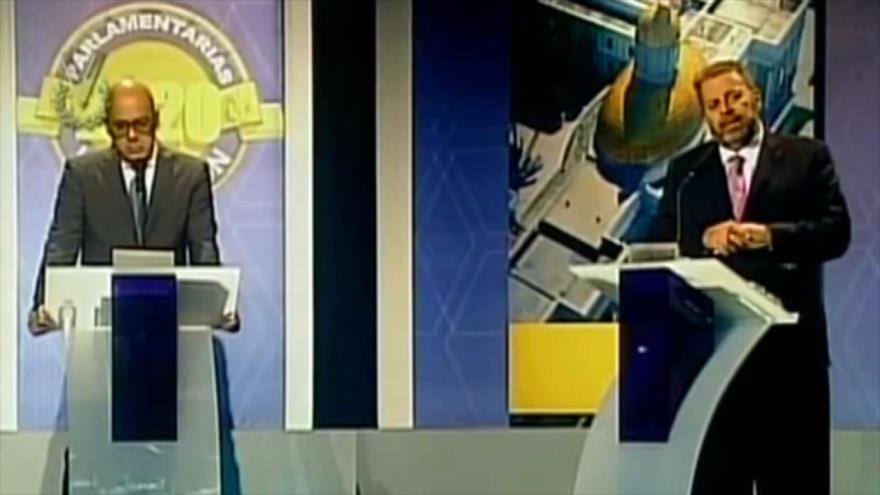 Se realiza primer debate de candidatos parlamentarios de Venezuela	