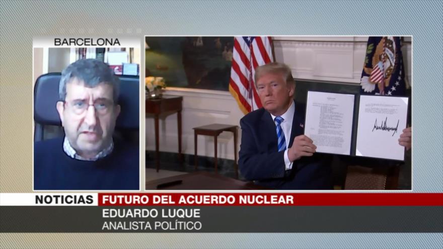 Luque: EEUU no puede renegociar pacto nuclear con Irán