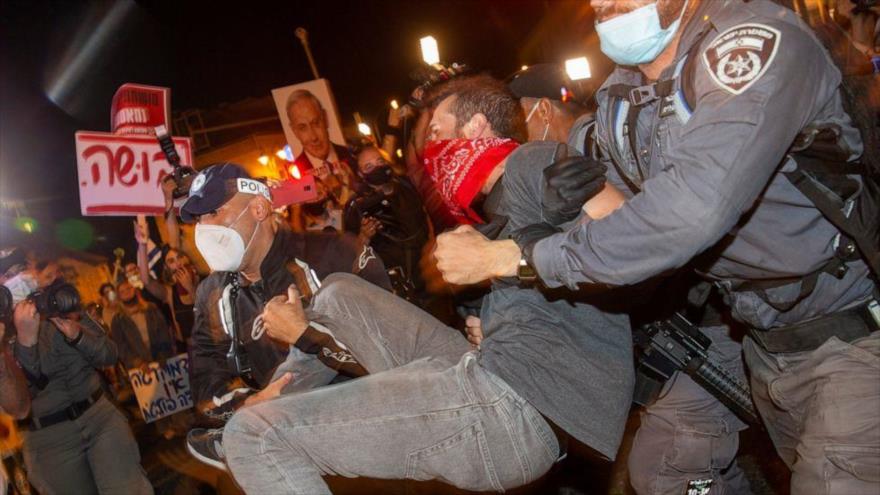 Al menos 18 detenidos en la nueva protesta contra Netanyahu | HISPANTV