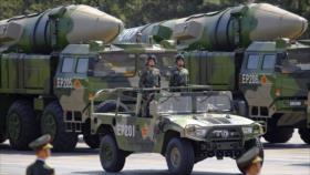 Dos misiles “mataportaviones” chinos destruyen objetivo en mar sureño