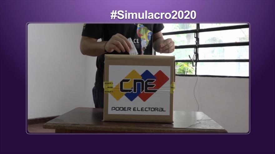 Etiquetaje: Venezuela celebra el segundo simulacro electoral