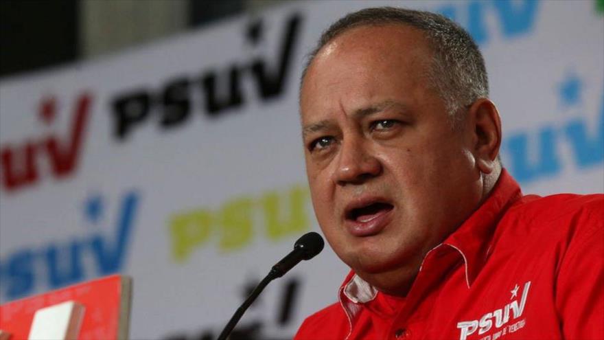 El primer vicepresidente del Partido Socialista Unido de Venezuela (PSUV), Diosdado Cabello.