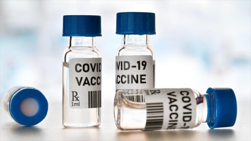 Frascos de vacunas contra la COVID 19.