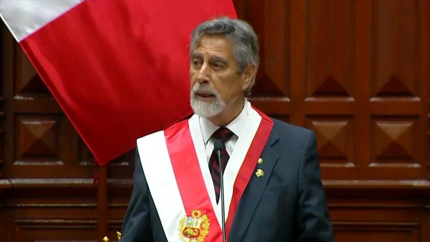 Retos de Sagasti tras juramentar como presidente interino de Perú | HISPANTV