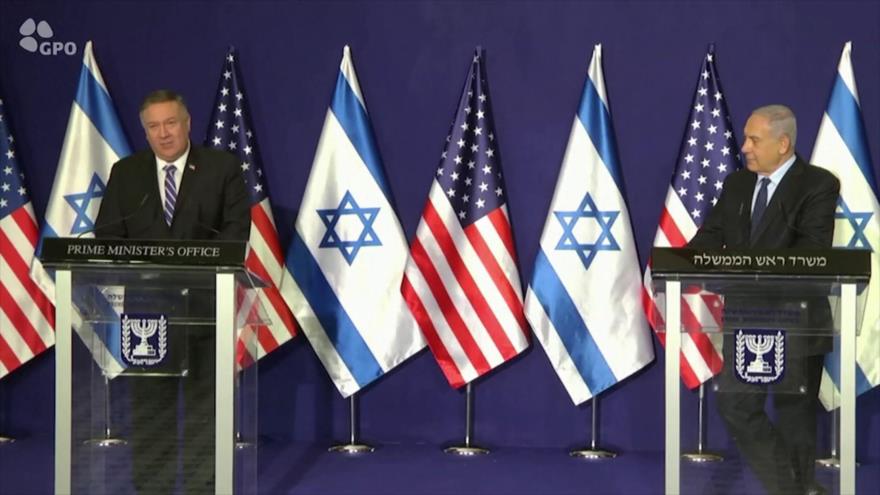 Palestina condena visita de Pompeo a una colonia en Cisjordania