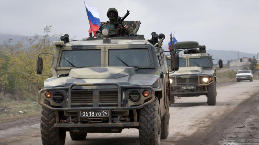 Pacificadores rusos avanzan hacia Agdam, en Nagorno Karabaj | HISPANTV
