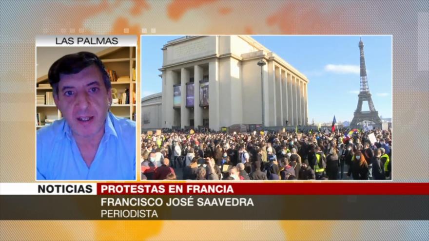 “En lugar de resolver problemas, Macron endurece la represión”