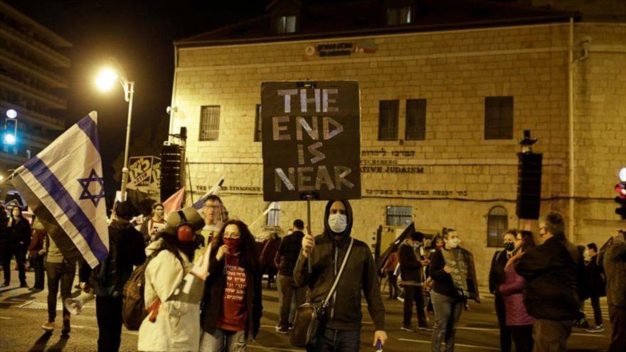 Vídeo: Miles de israelíes vuelven a manifestarse contra Netanyahu