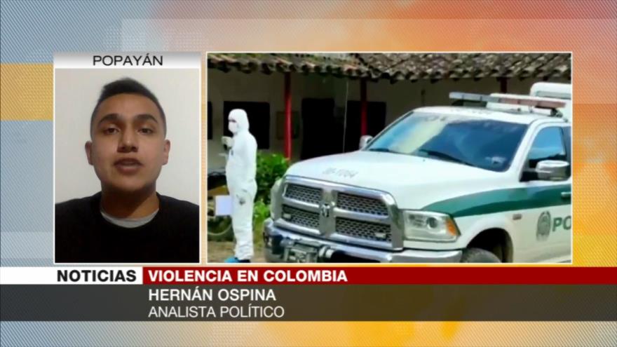 Ospina: Gobierno de Duque es responsable de masacres en Colombia
