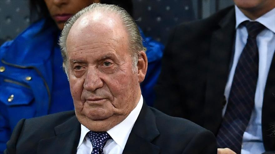 El rey emérito de España, Juan Carlos I, en un partido de tenis en Madrid, capital española, 11 de mayo de 2019. (Foto: AFP)