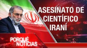 El Porqué de las Noticias: Asesinato de científico iraní. Elecciones de Venezuela. Polémica ley de seguridad