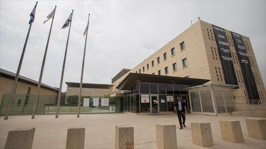 El ministerio de asuntos exteriores del régimen de Israel en Al-Quds (Jerusalén). 