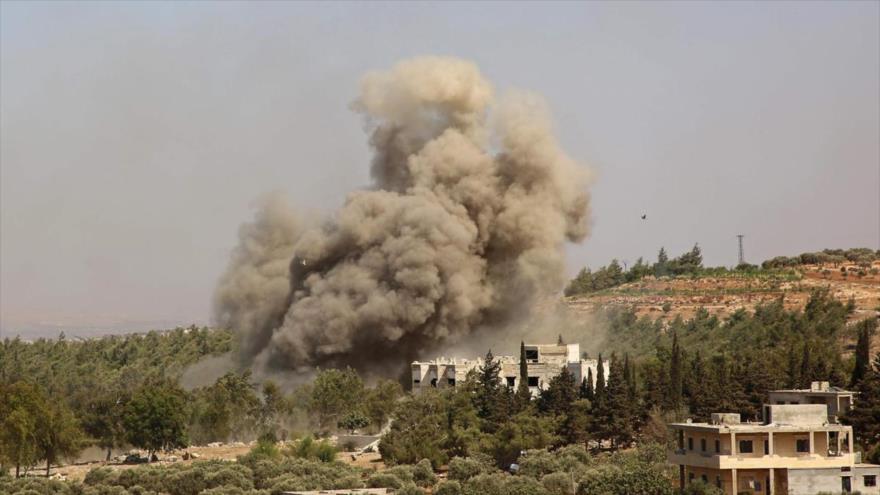 Vídeo: Cazas rusos renuevan bombardeos contra terroristas en Idlib | HISPANTV