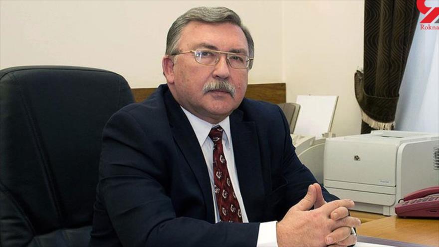 Mijaíl Uliánov, representante permanente de Rusia ante las organizaciones internacionales radicadas en Viena, capital de Austria.